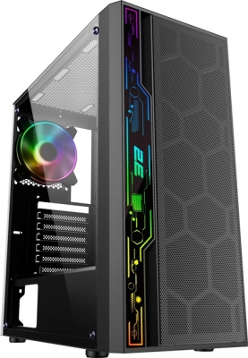 Корпус 2E Gaming Spero (G2052) — Miditower з ARGB-підсвічуванням та бічним склом