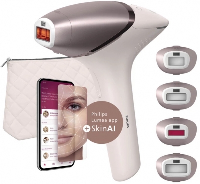 Фотоепілятор PHILIPS Lumea BRI977/00 Series 9900 — SenseIQ, SkinAI та бездротове використання