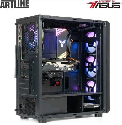 Комп'ютер ARTLINE Gaming X49 (X49v64) — Тест Ryzen 7 5700X, RTX 5060 Ti 16 ГБ та 32 ГБ DDR4-3600