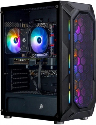 Комп'ютер 1stPlayer Ryzen 7 5700X / RTX 5060 8GB / 32GB DDR4 — Огляд 8-ядерного ЦП та конфігурації з двома накопичувачами