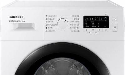 Пральна машина Samsung WW60A3120BE/LE — 6 кг, 1200 об/хв, інвертор та Volt Control