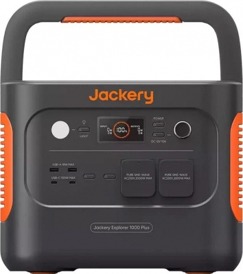 Зарядна станція Jackery Explorer 1000 Plus — 2000 Вт, 1264 Вт⋅год, модульність та PD 100 Вт