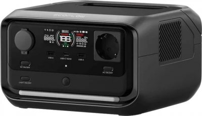Зарядна станція EcoFlow RIVER 3 Plus Wireless — 600 Вт, ДБЖ 10 мс та LiFePO4