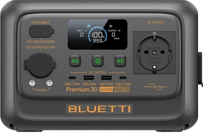 Зарядна станція Bluetti Premium 30 V2 — Ультрапортативна з ДБЖ та PD 140 Вт