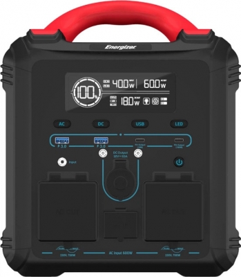 Зарядна станція Energizer PPS550W1F — 700 Вт, 551 Вт⋅год, ДБЖ 20 мс та LMFP